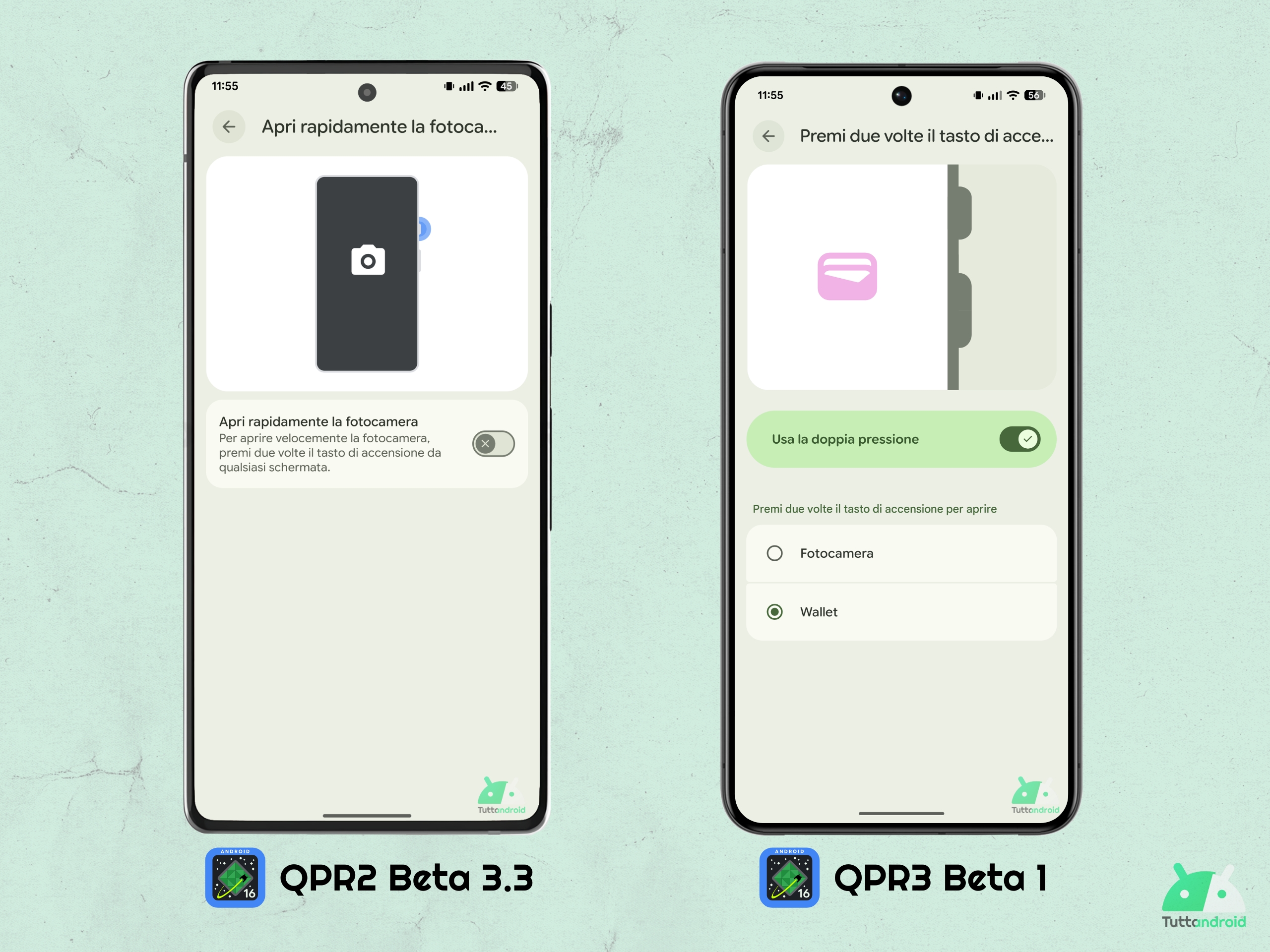 Android 16 QPR3 - Beta 1 - Pixel Launcher - Impostazioni - Gesti