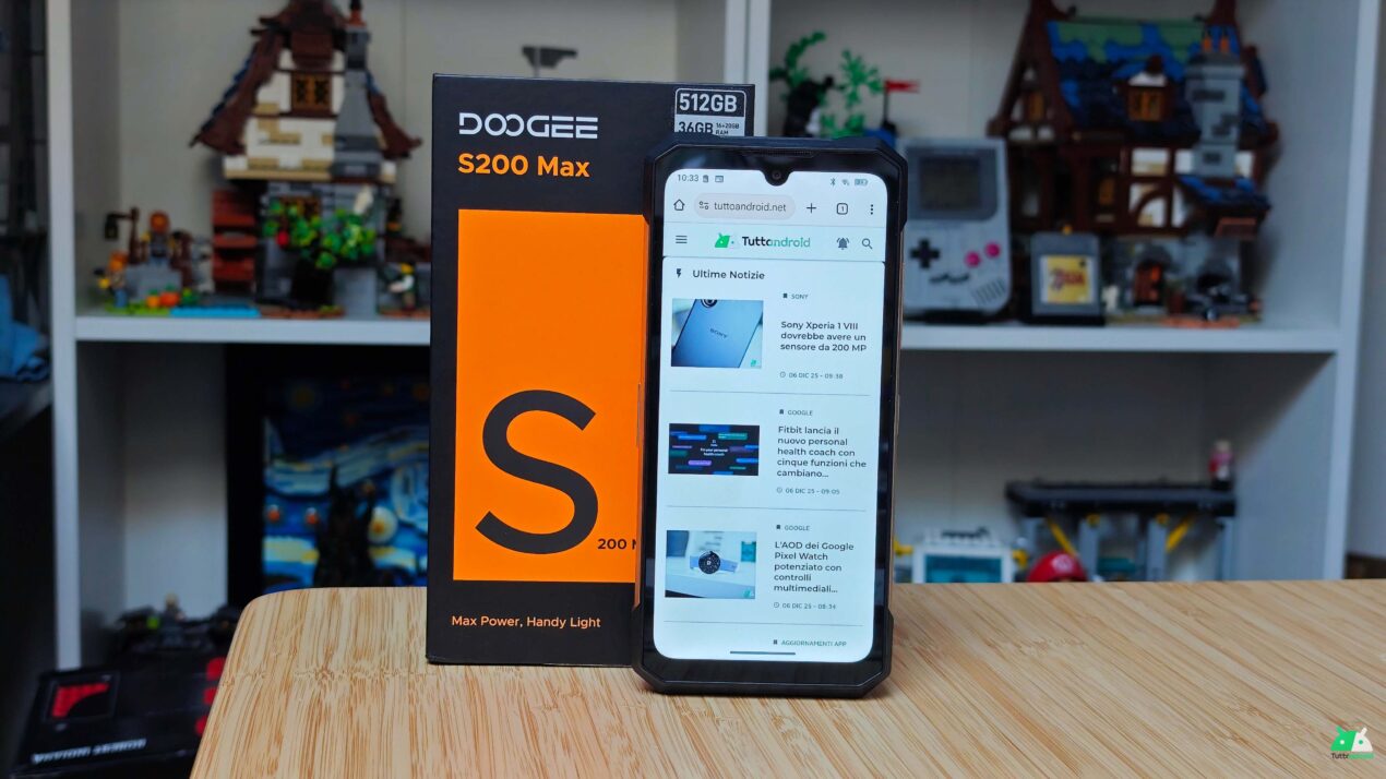Recensione DOOGEE S200 MAX, un monumento alla batteria