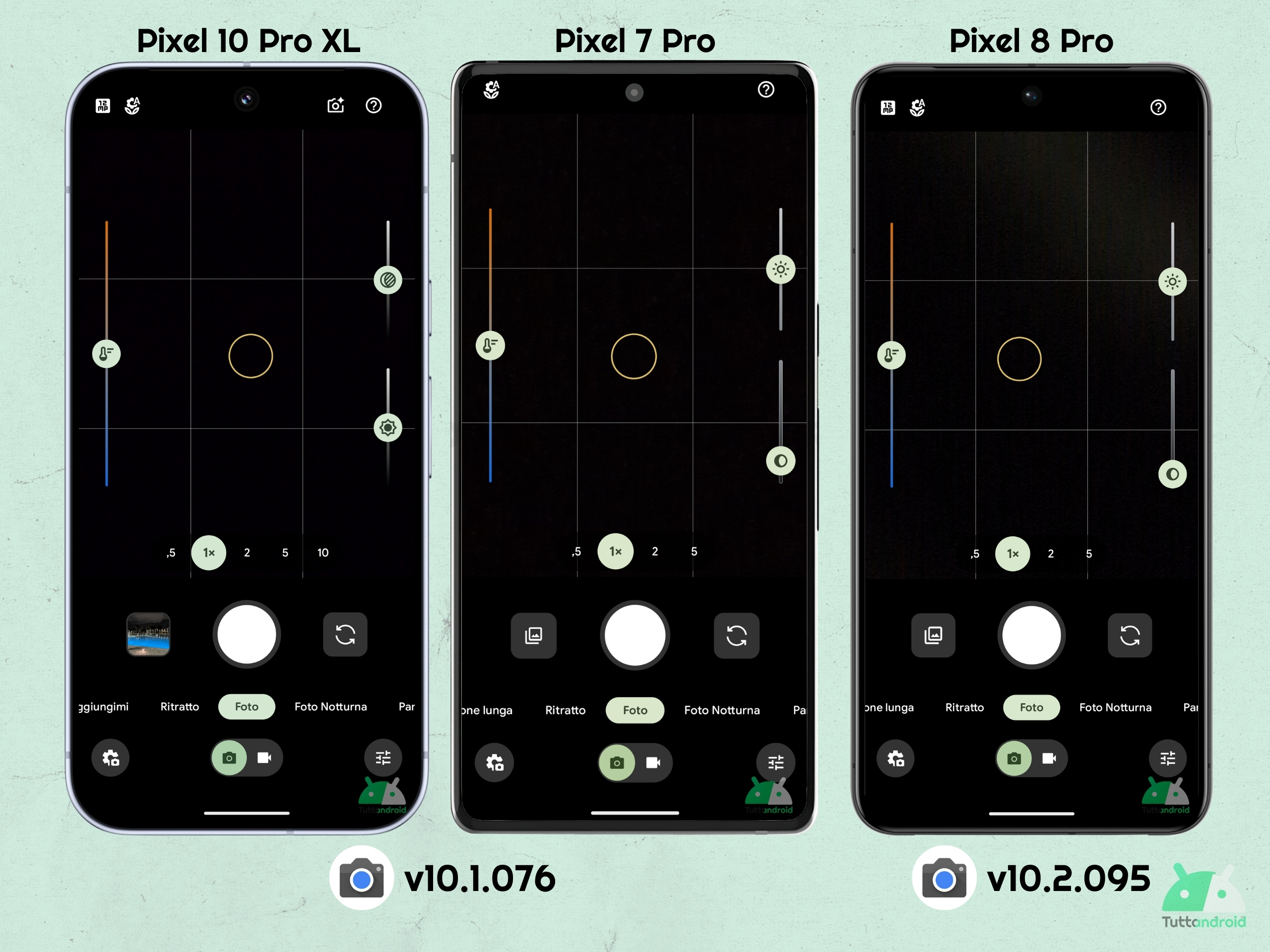 Fotocamera Pixel v10.2.095