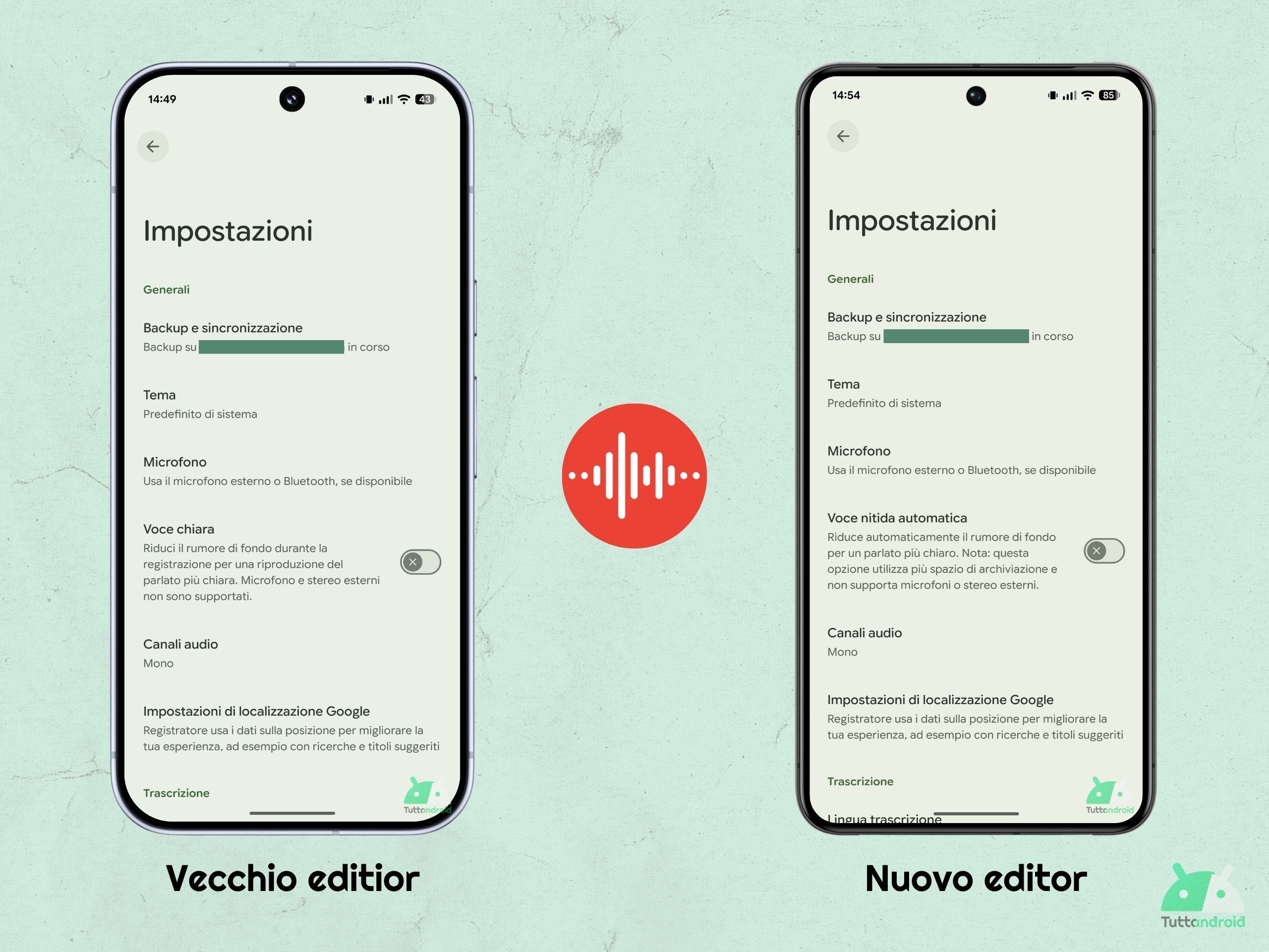 Google Recorder v4.2.20251104 - Voce nitida automatica