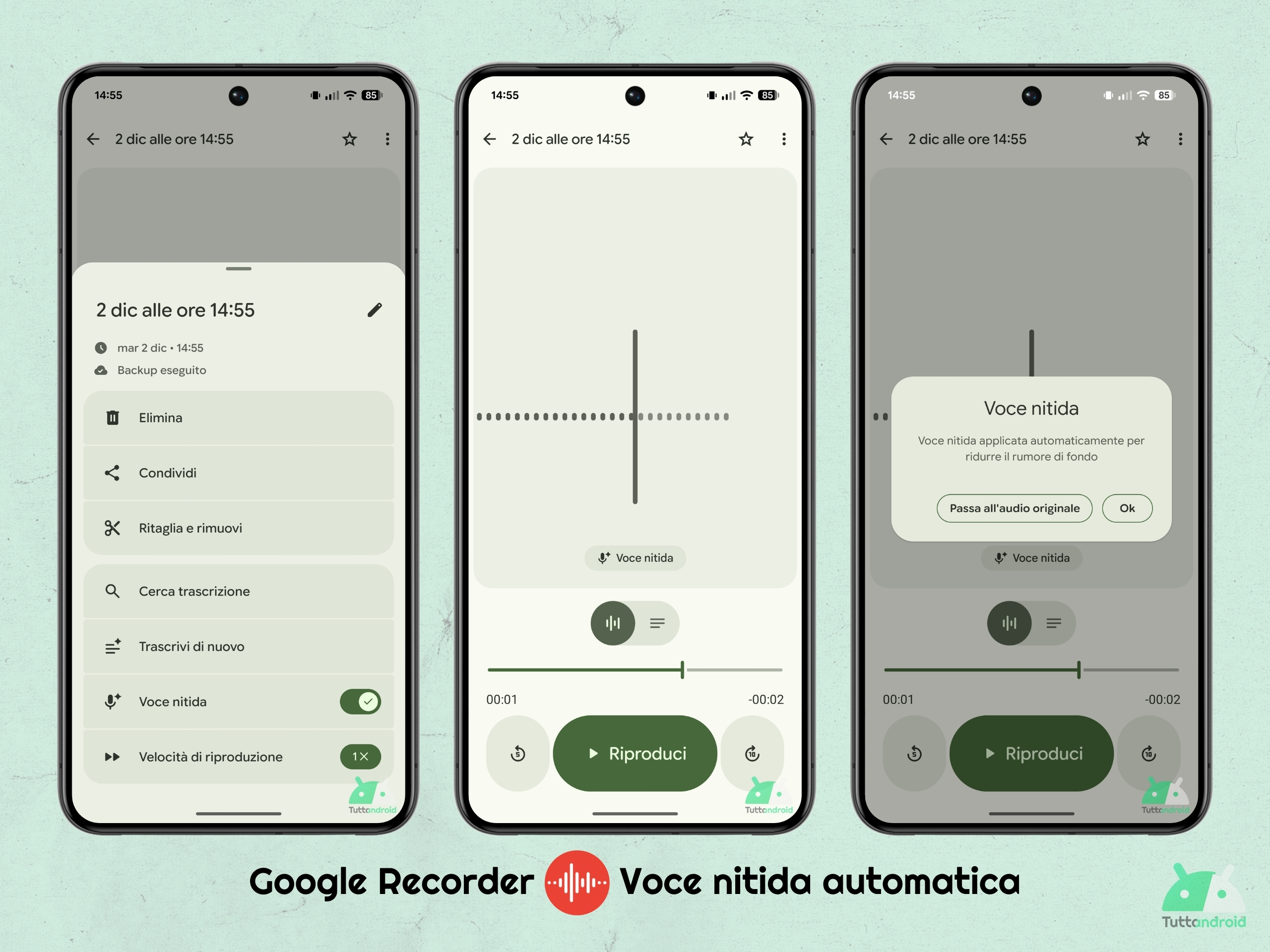 Google Recorder v4.2.20251104 - Voce nitida automatica
