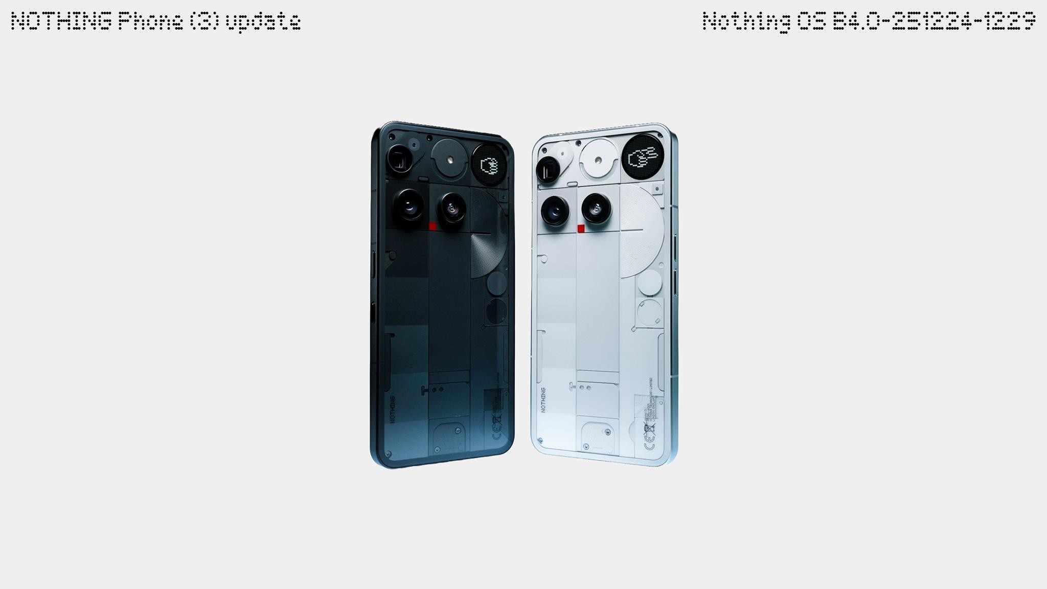 Nothing Phone (3) - Nothing OS B4.0-251224-1229 hero