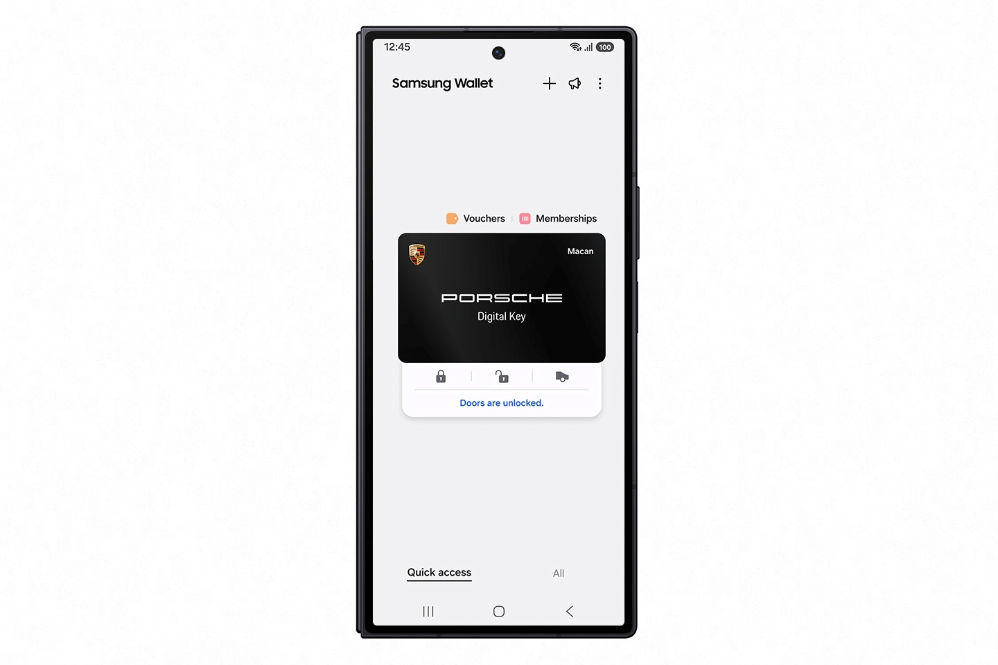 samsung wallet porsche