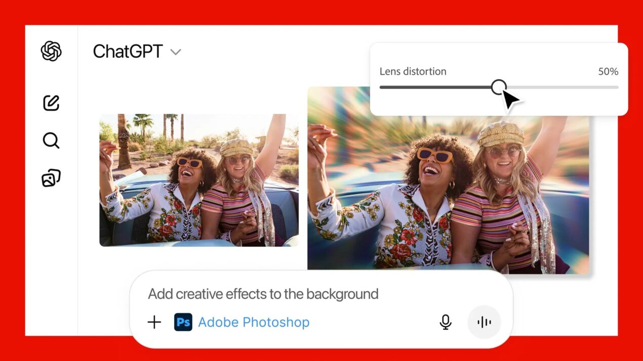 Adobe porta Photoshop, Express e Acrobat direttamente in ChatGPT