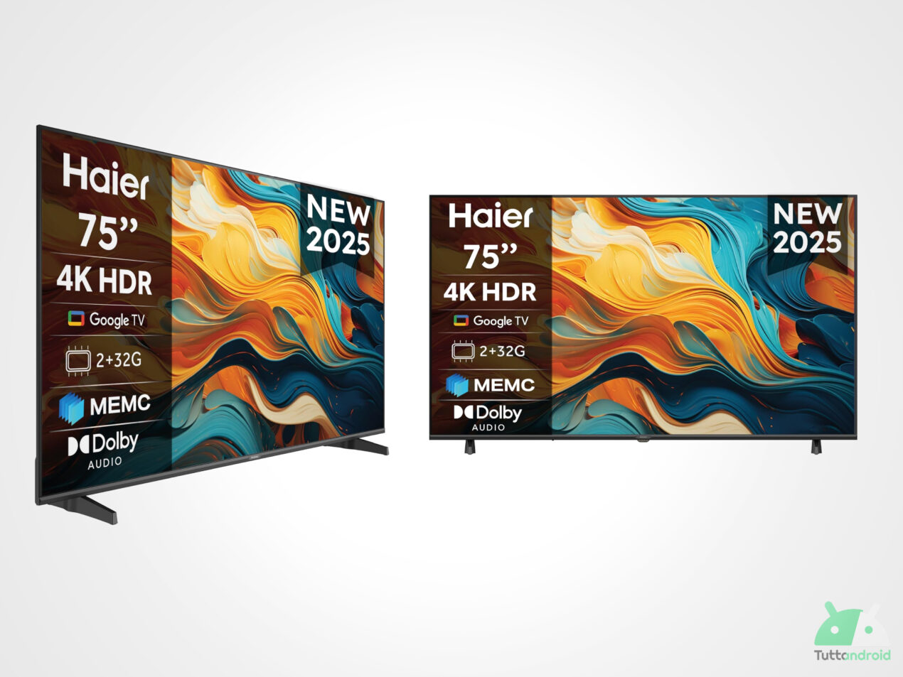Smart TV Haier da 75 pollici: risoluzione 4K e Google TV sotto i 450 euro su Amazon