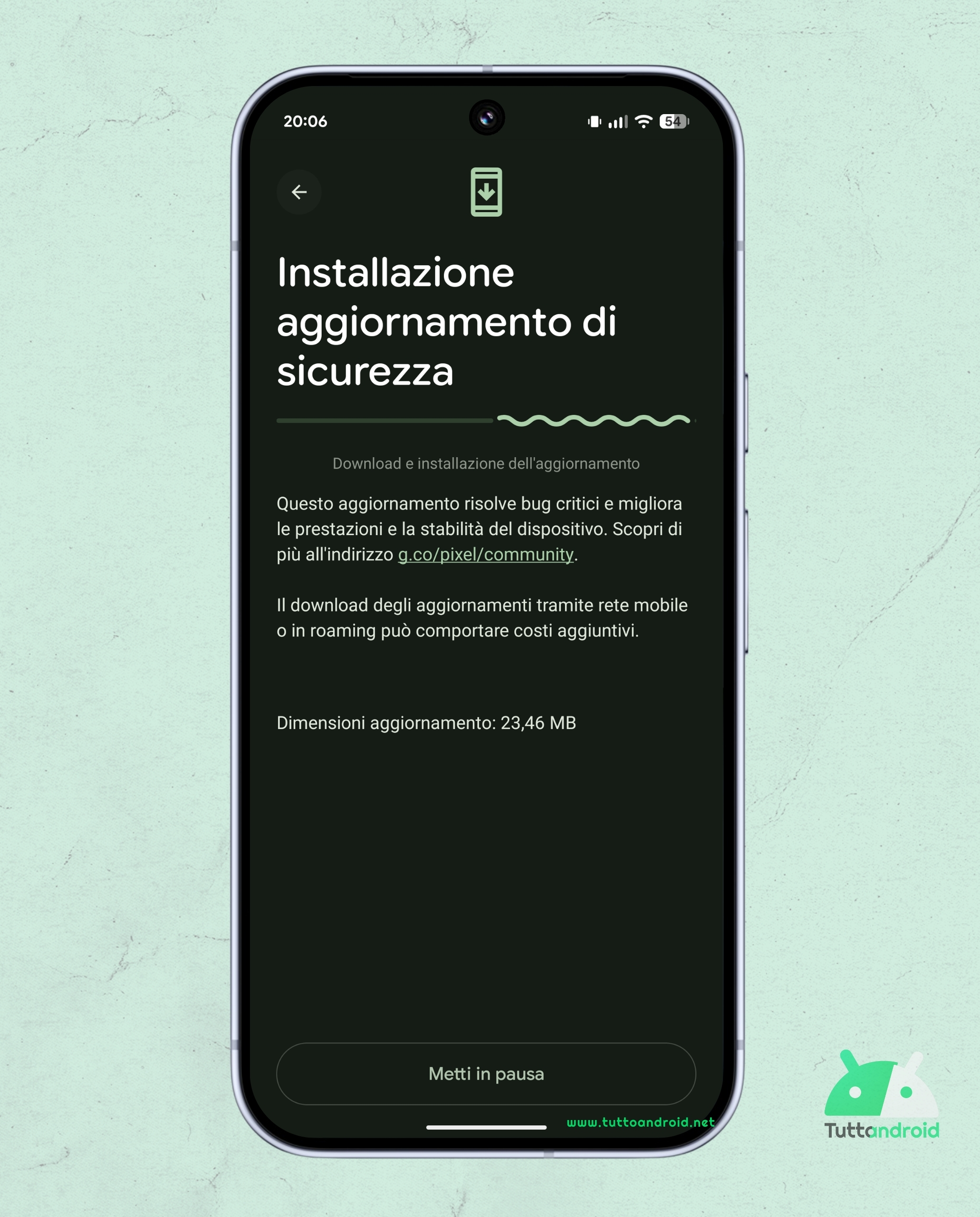 20260112 Android 16 QPR2 - Patch di gennaio 2026 - Google Pixel 10 Pro XL