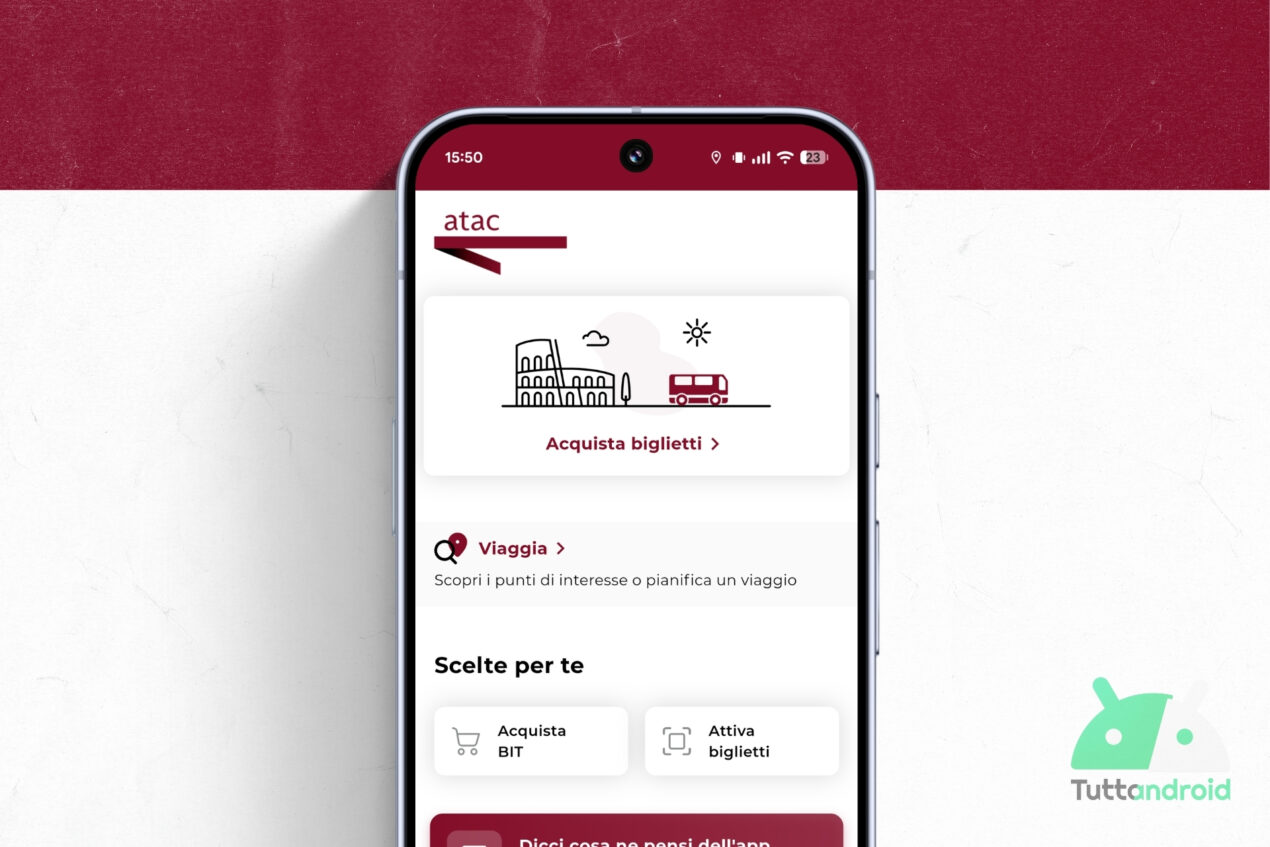 Atac lancia la nuova app ufficiale per orari, biglietti e percorsi