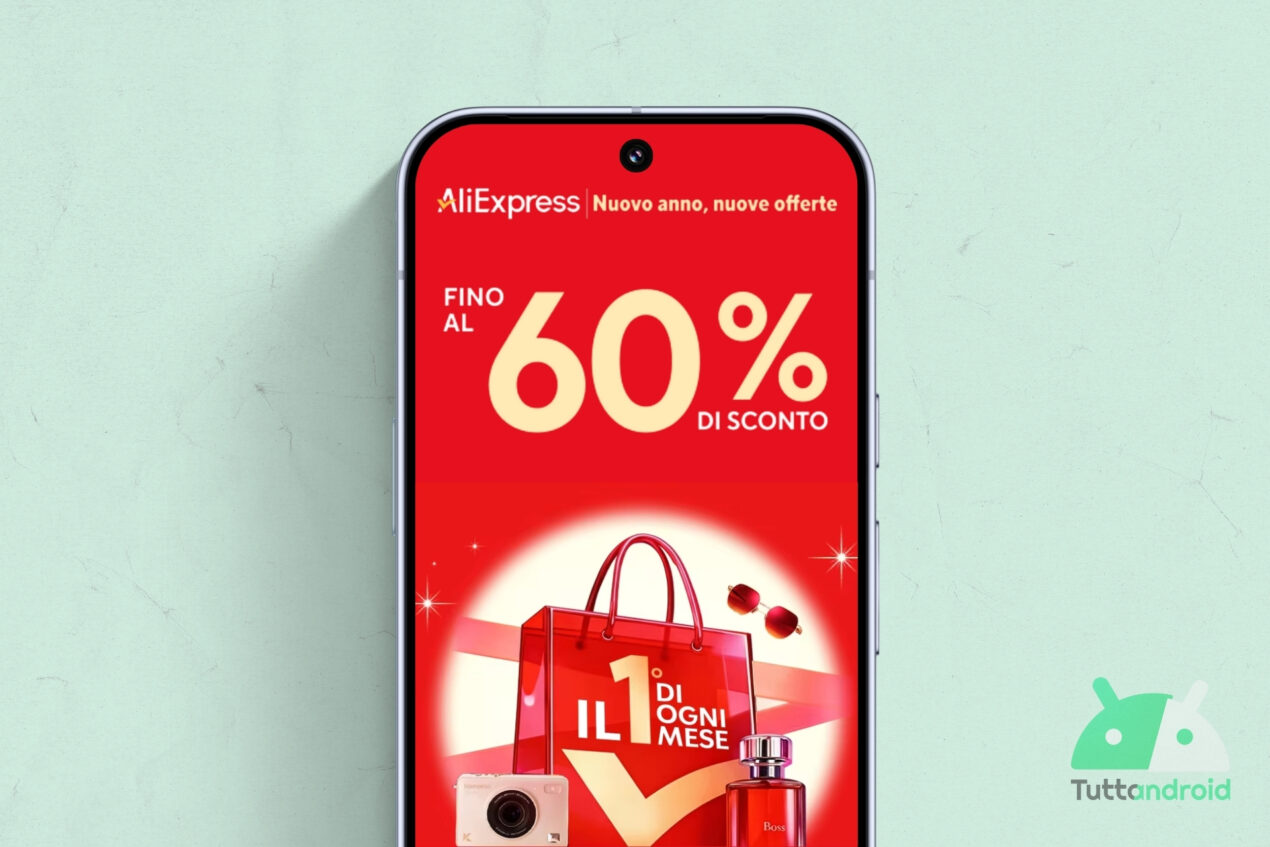 AliExpress accoglie il 2026 con sconti fino al 60% e generosi coupon per i più rapidi