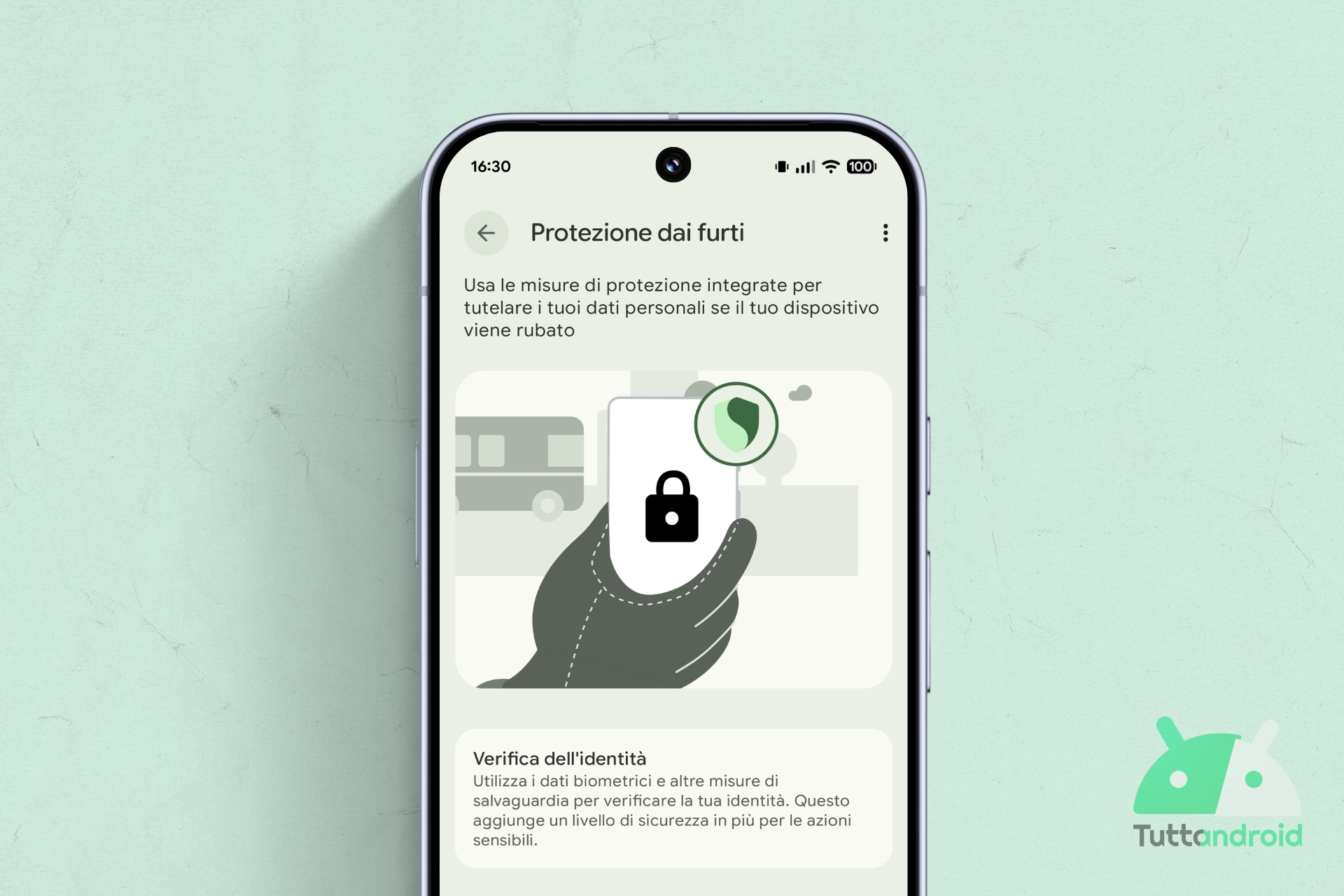 Android 16 QPR2 - suite Protezione dai furti - visual hero