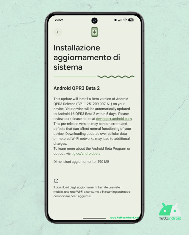 Android 16 QPR3: sui Pixel supportati arriva la Beta 2
