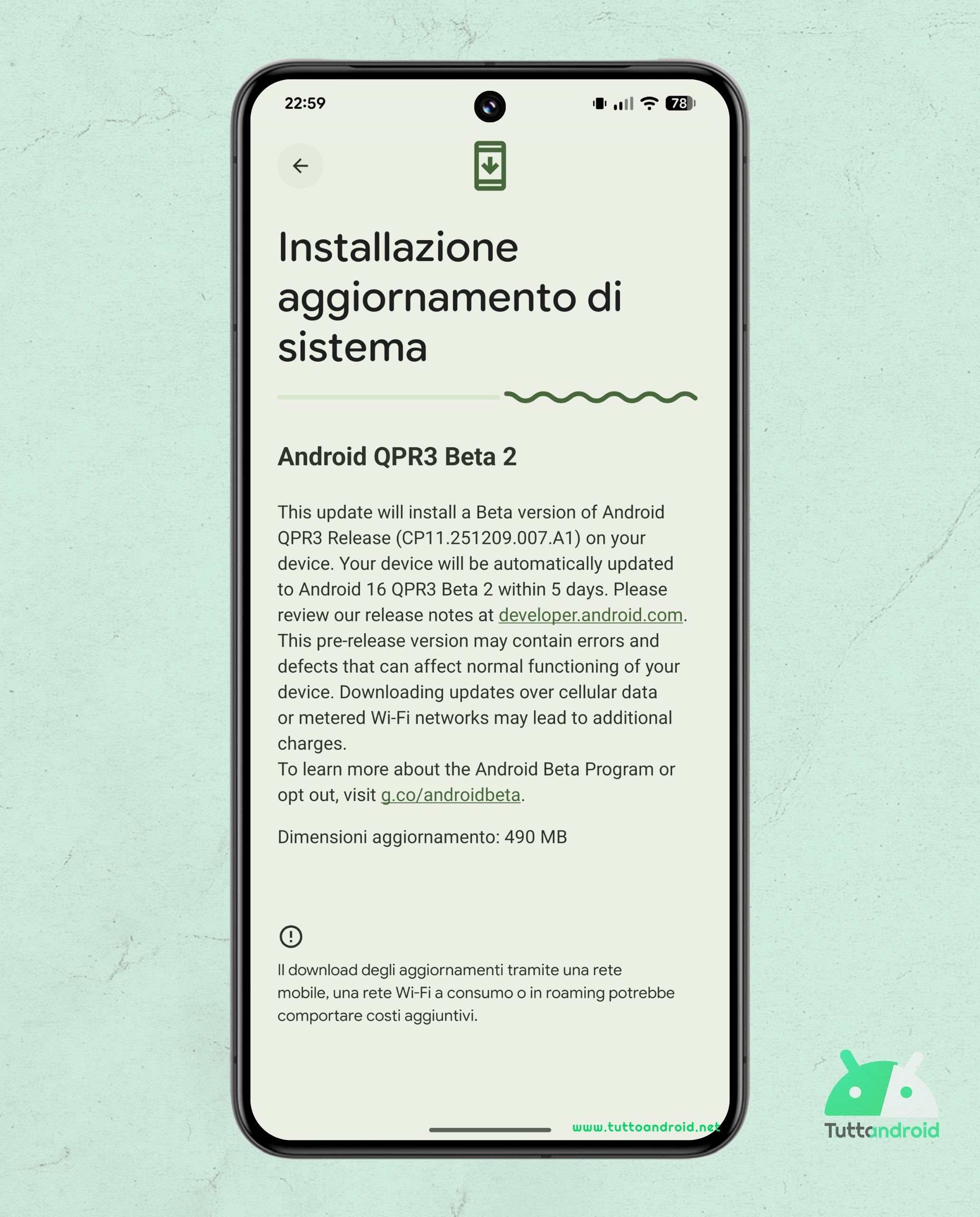 Android 16 QPR3 - Beta 2 - Google Pixel 8 Pro
