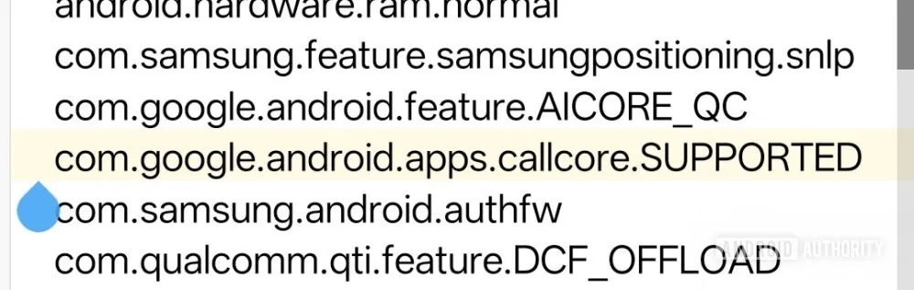 Android CallCore nei registri di Samsung Galaxy S26 Ultra per protezione antifrode