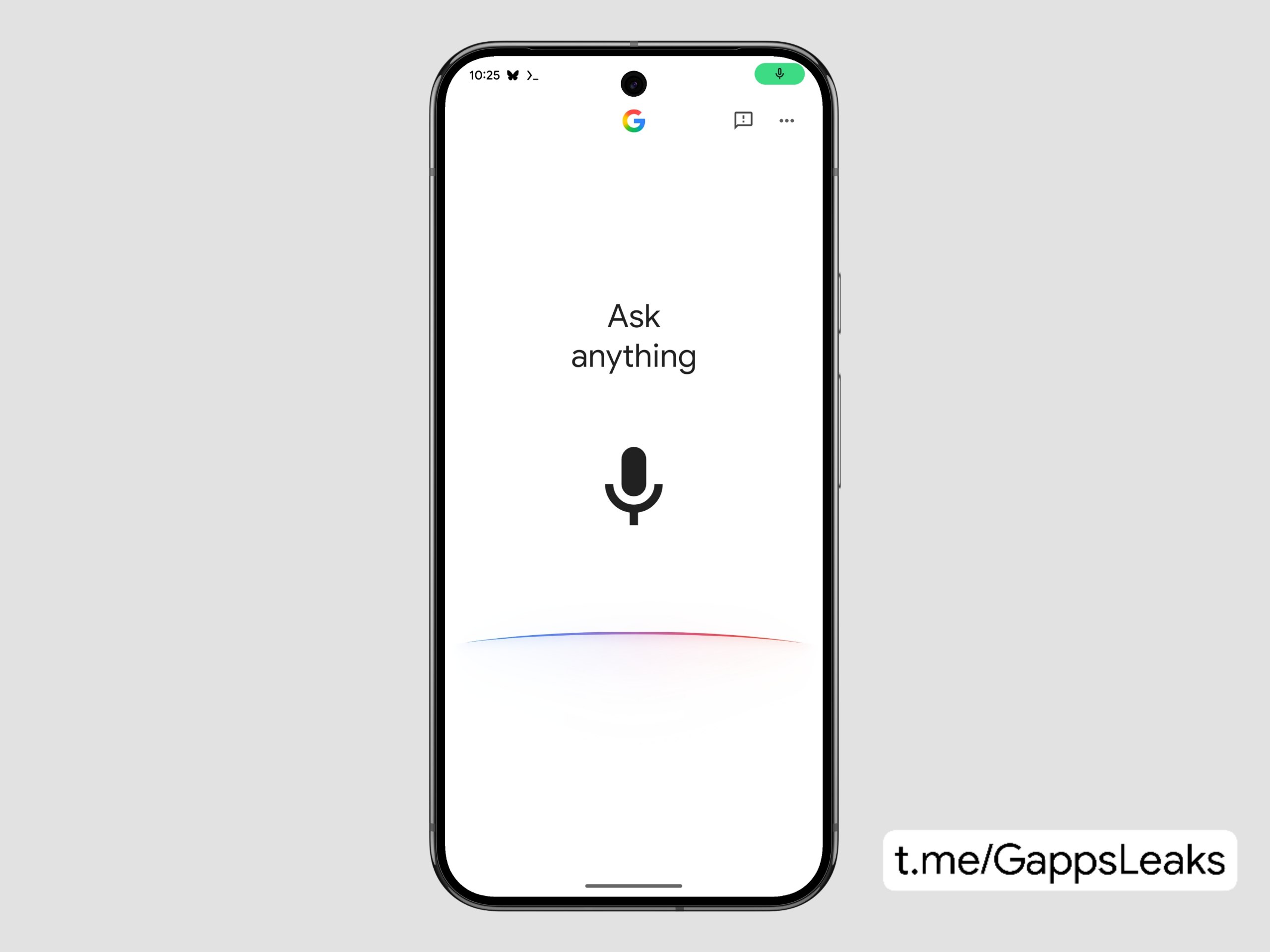 App Google - Ricerca Vocale UI futura GappsLeaks