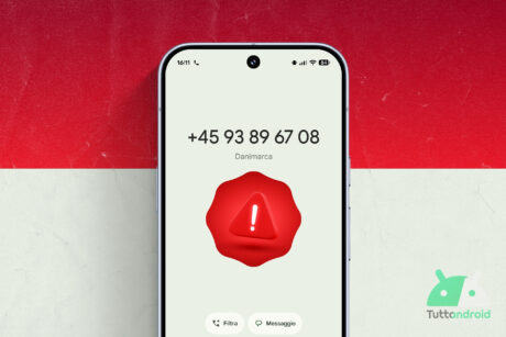 chiamate spam con prefisso +45 dalla Danimarca