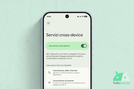 Google Play Services - Servizi cross-device visual hero gennaio 2026
