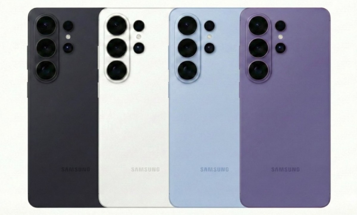 Samsung Galaxy S26 Ultra - colorazioni render by Eclectic Daily