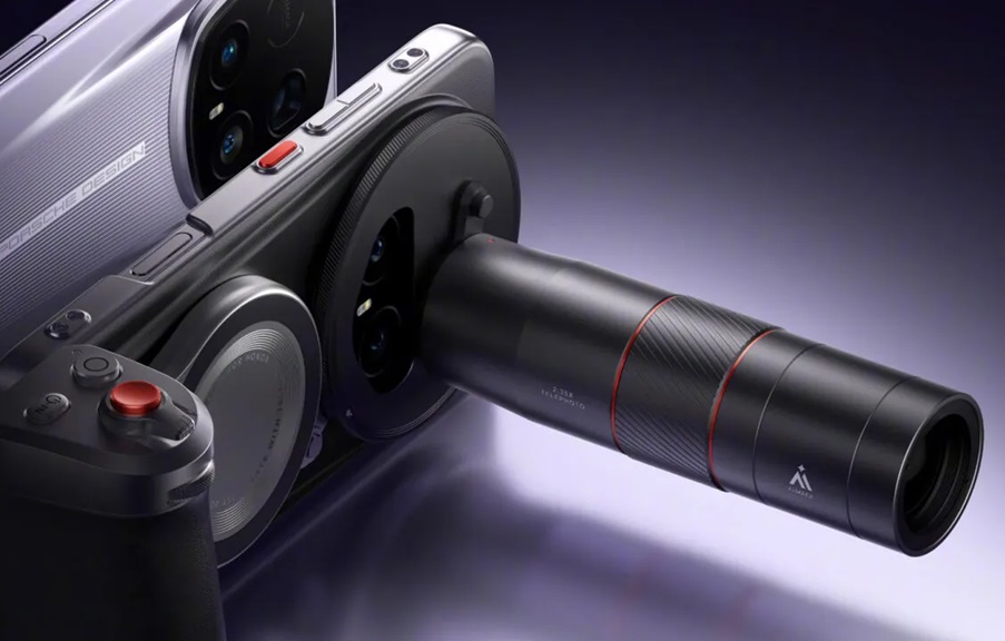 HONOR Magic 8 RSR Porsche Design sarà disponibile con una lente telescopica esterna