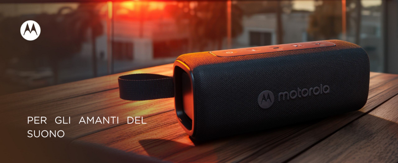 Potenza da 30W e modalità Broadcast: lo speaker Motorola ROKR 600 è a metà prezzo su Amazon