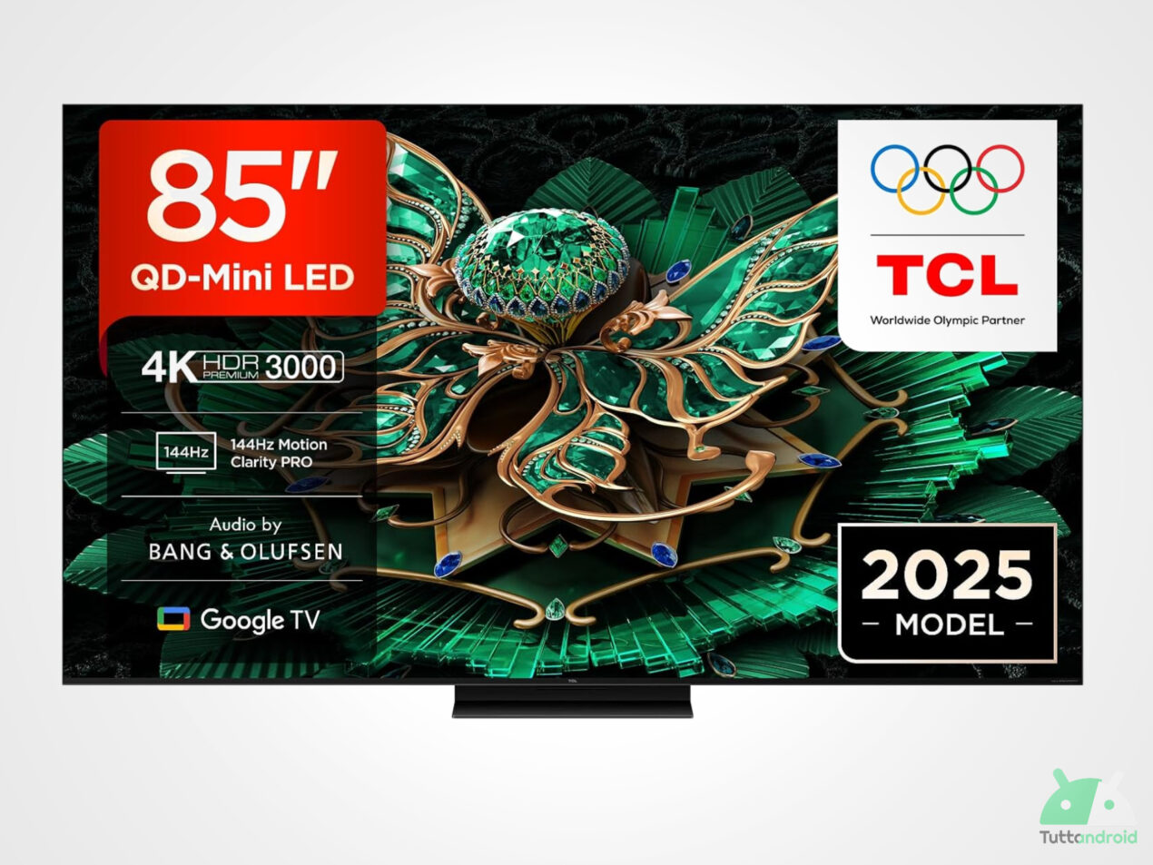Cinema 4K a casa tua: Google TV TCL 85