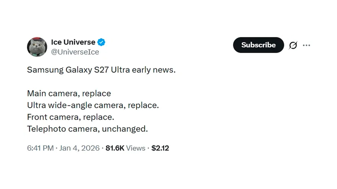 Samsung Galaxy S27 Ultra