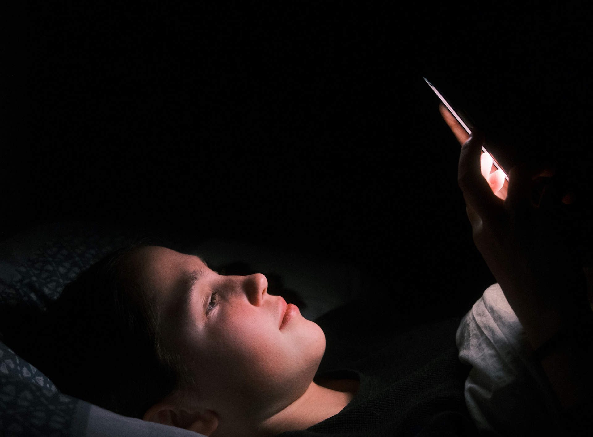 Smartphone a letto