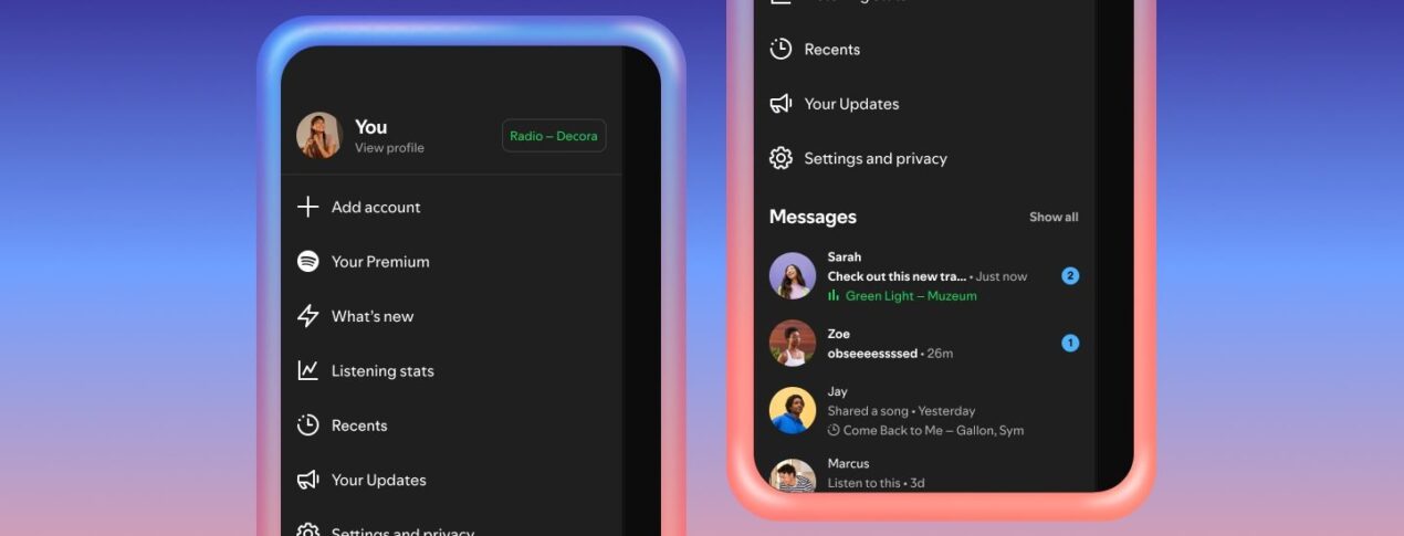 Spotify rinnova i Messaggi: arrivano Attività di ascolto e Richiesta di Jam