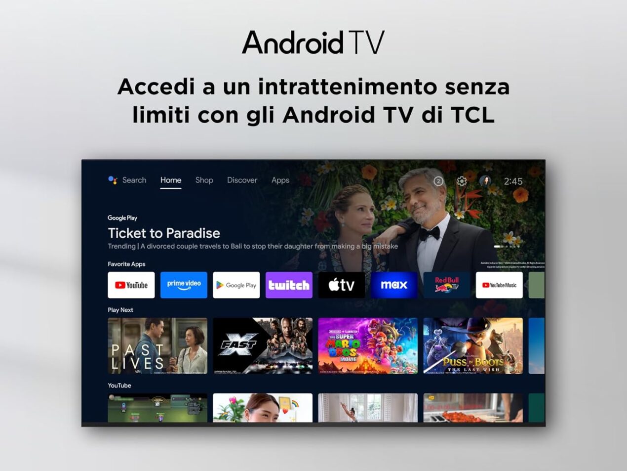 Offerta Amazon sul televisore TCL da 43