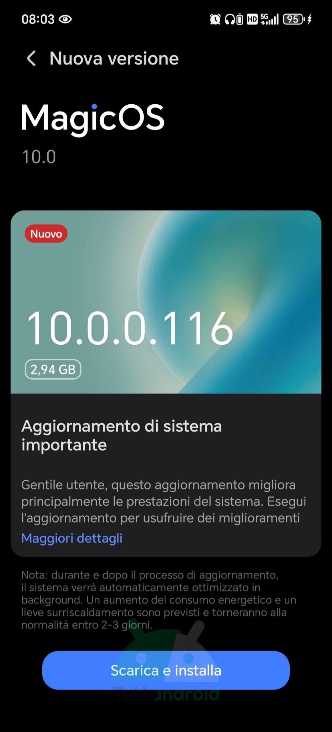 aggiornamento HONOR 200 Pro a MagicOS 10 e Android 16