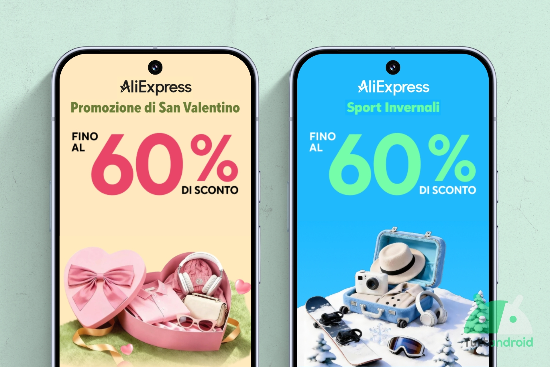 AliExpress celebra amore e sport con sconti fino al 60% e coupon per i più rapidi