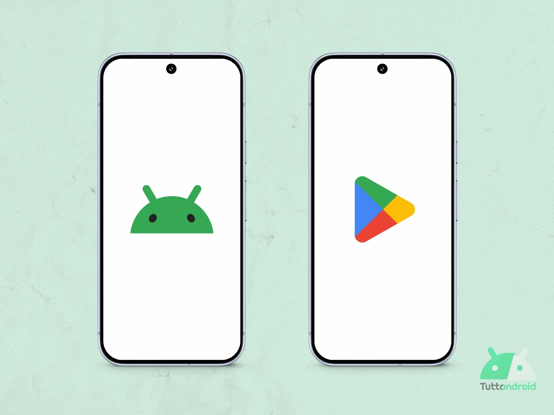 Android e Google Play Store - Logo Hero
