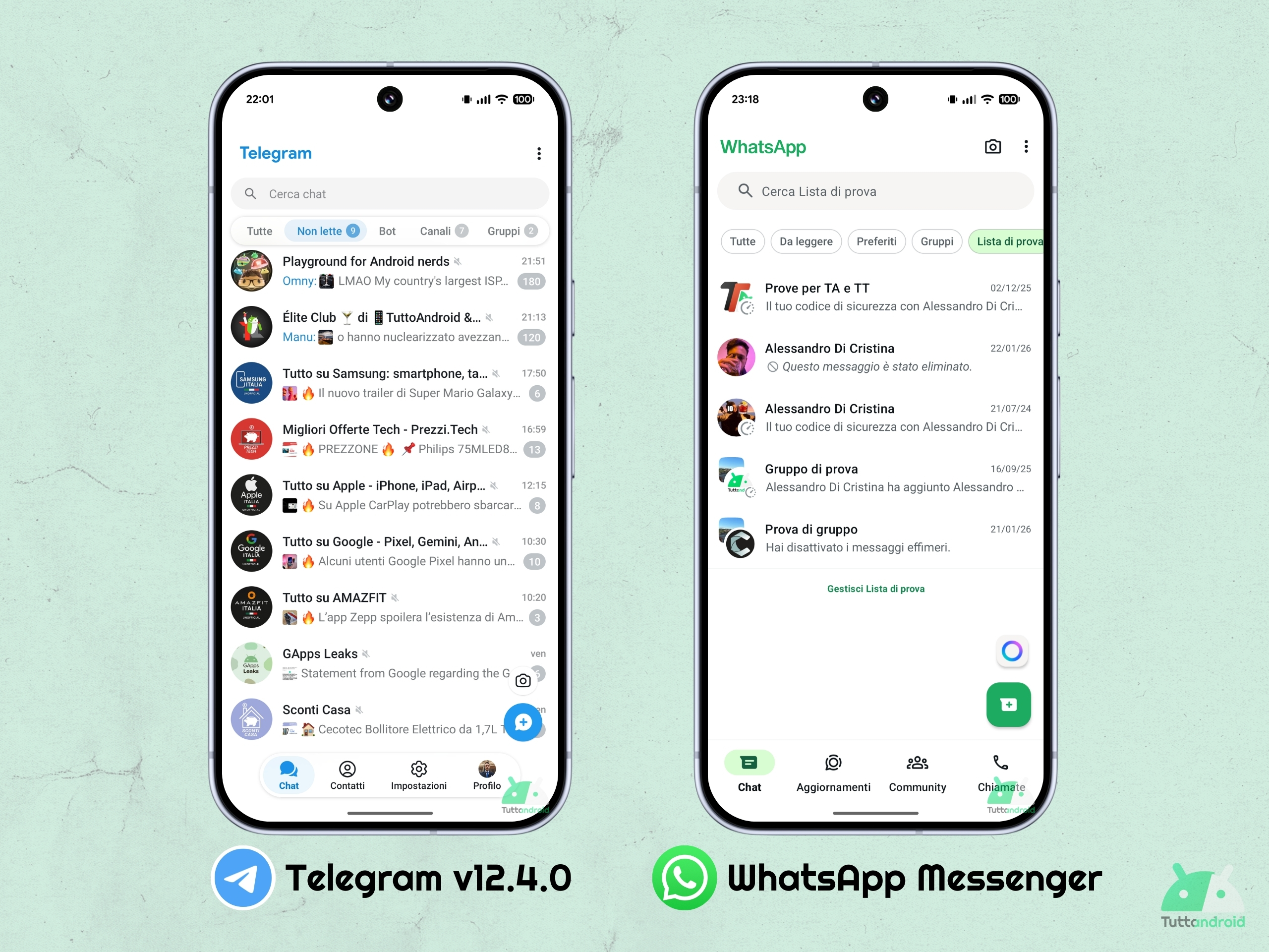 Telegram per Android cambia pelle con un'interfaccia utente tutta nuova