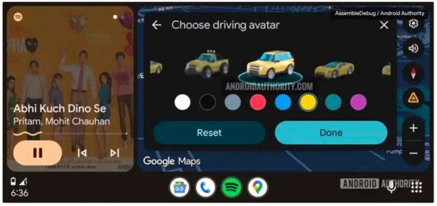android auto personalizzazione avatar