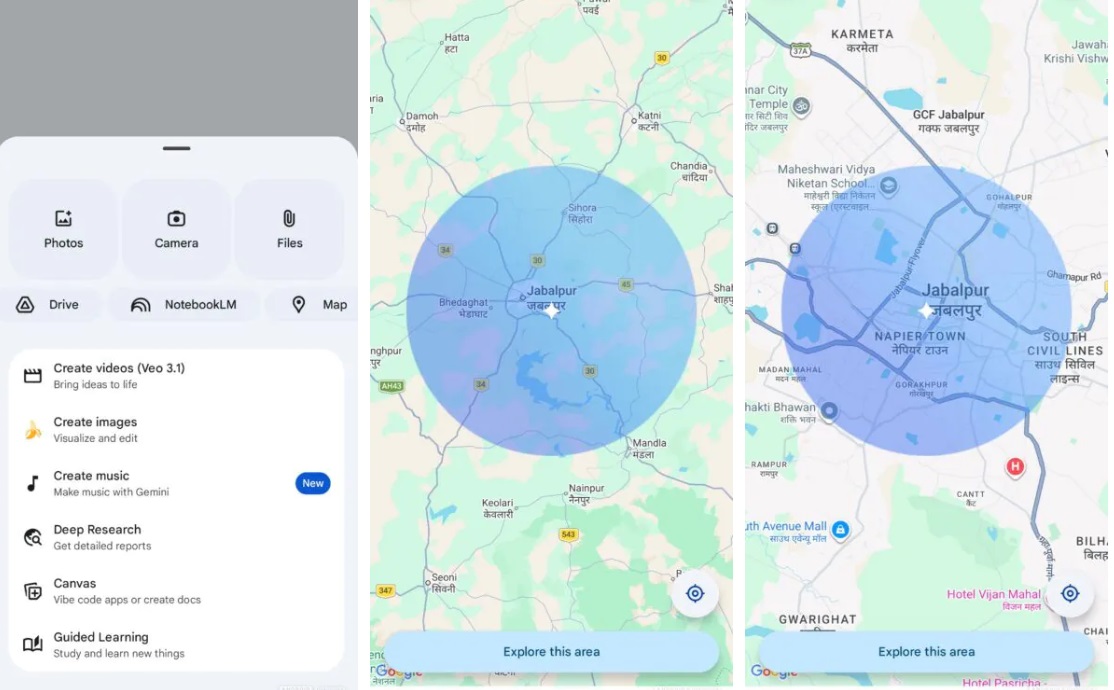 mappe google gemini