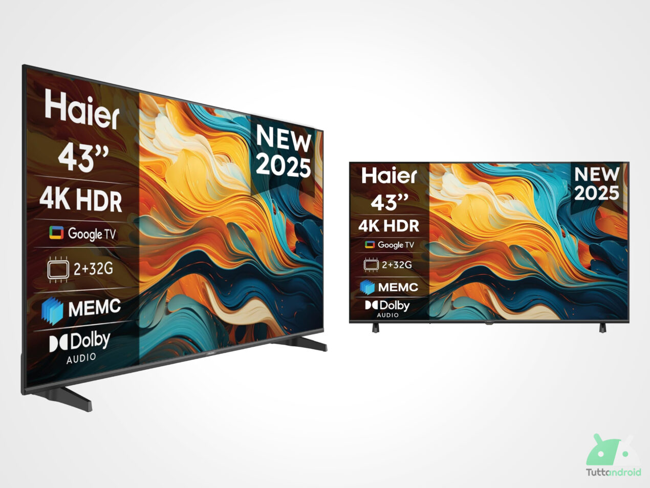 Sotto i 200 euro è difficile trovare di meglio: offerta Amazon per la Google TV Haier da 43