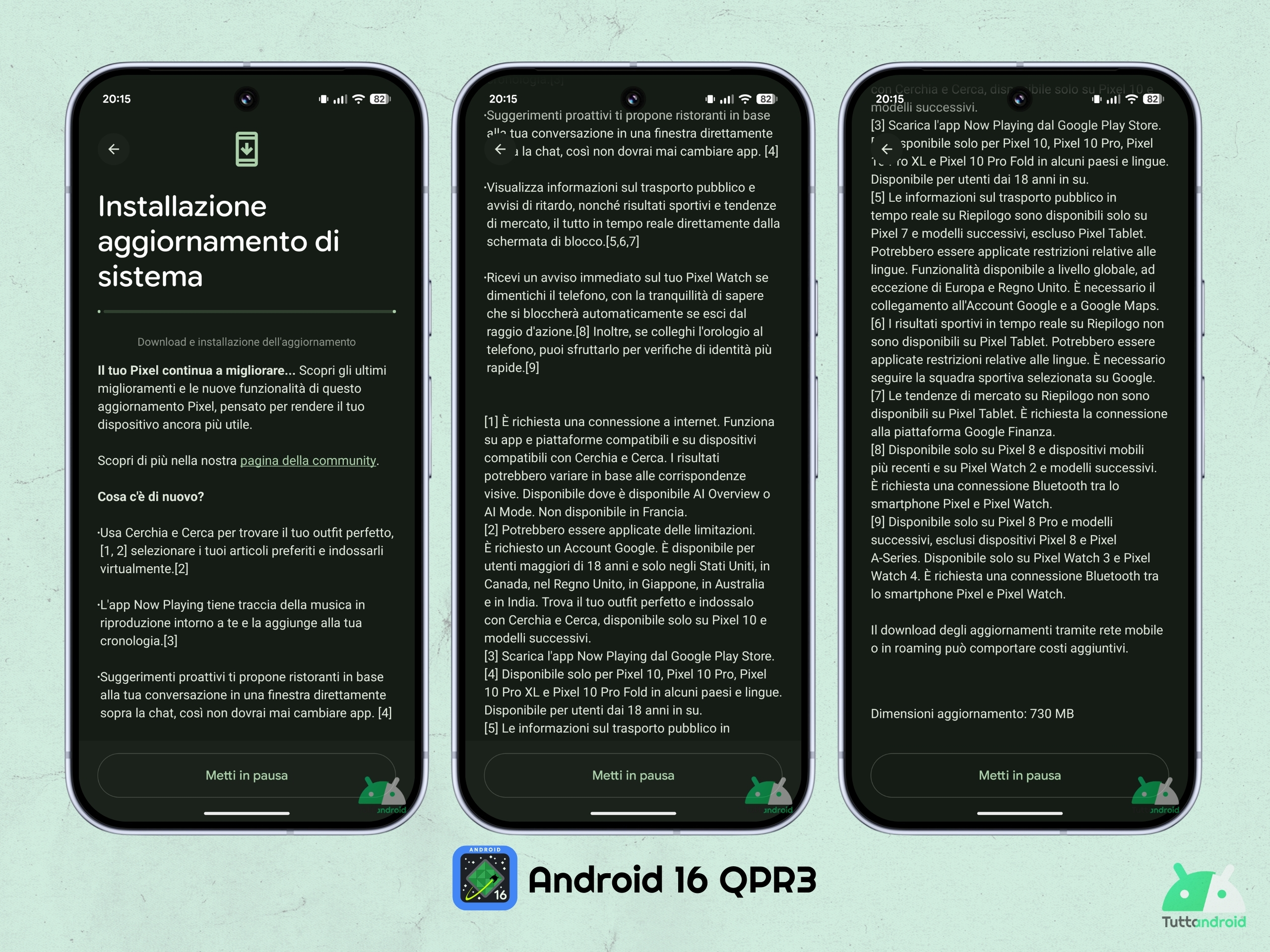 20260305 Android 16 QPR3 - Patch di marzo 2026 - Google Pixel 10 Pro XL tta