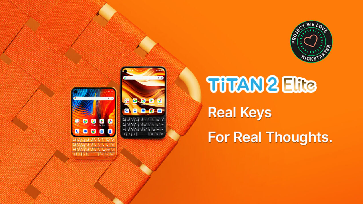 Titan 2 Elite di Unihertz, lo smartphone con tastiera fisica e specifiche moderne è ufficiale