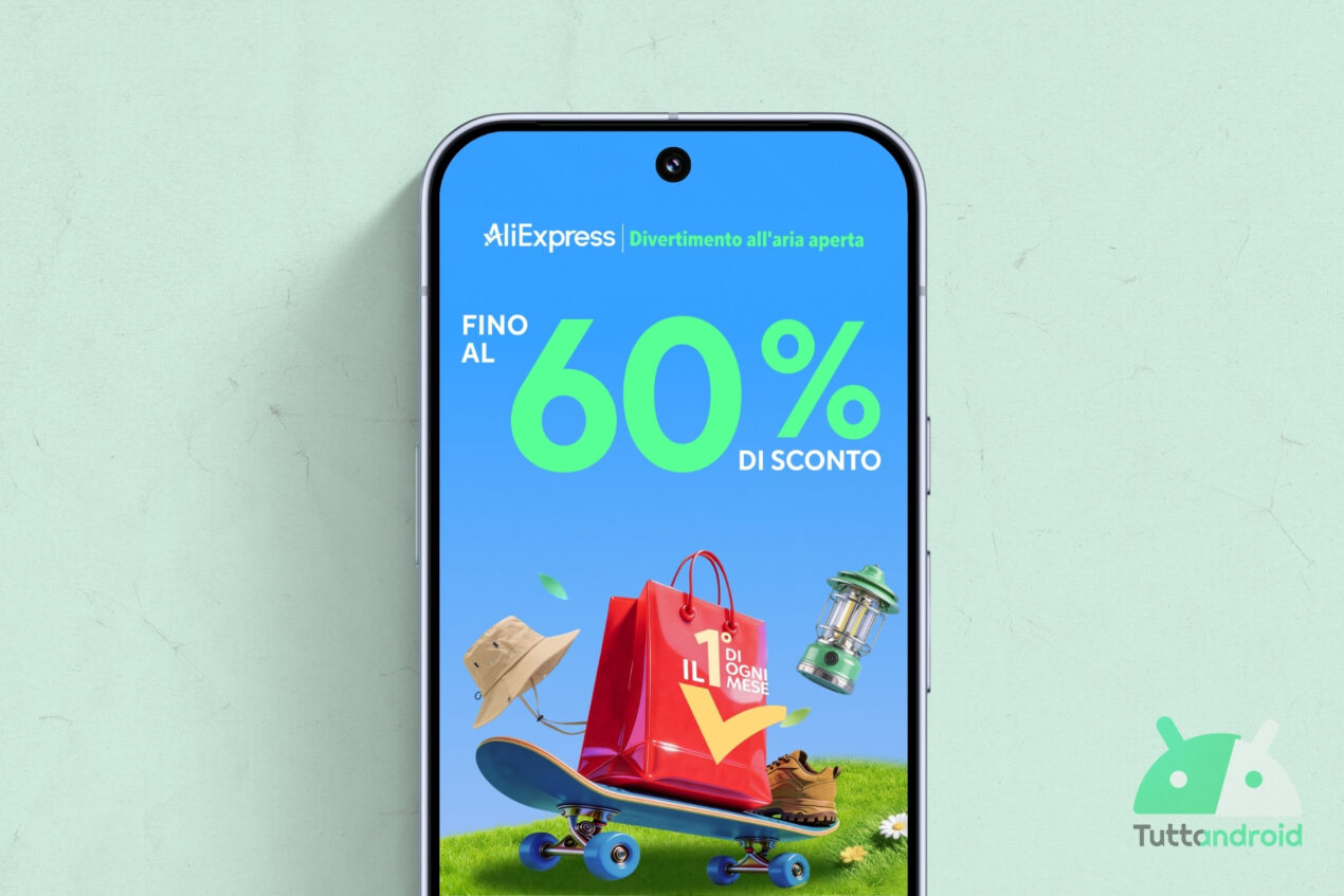 AliExpress si prepara all'arrivo di aprile con sconti fino al 60% e coupon per i più rapidi