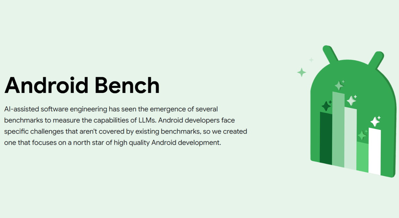 Android Bench è la nuova soluzione di Google per migliorare con l'IA le app