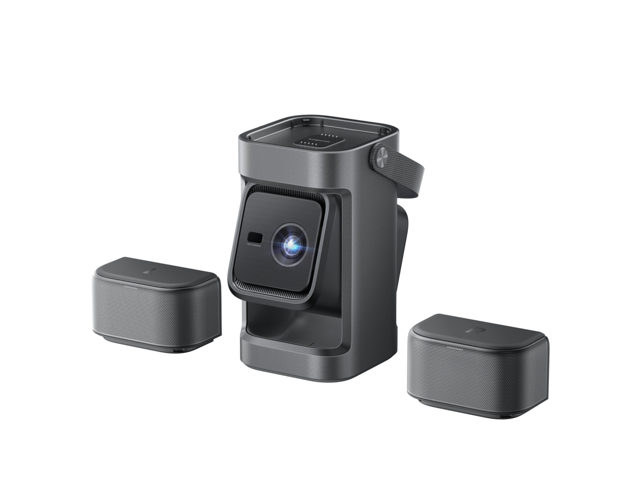 Anker lancia in Italia Soundcore Nebula P1, proiettore Google TV con speaker rimovibili