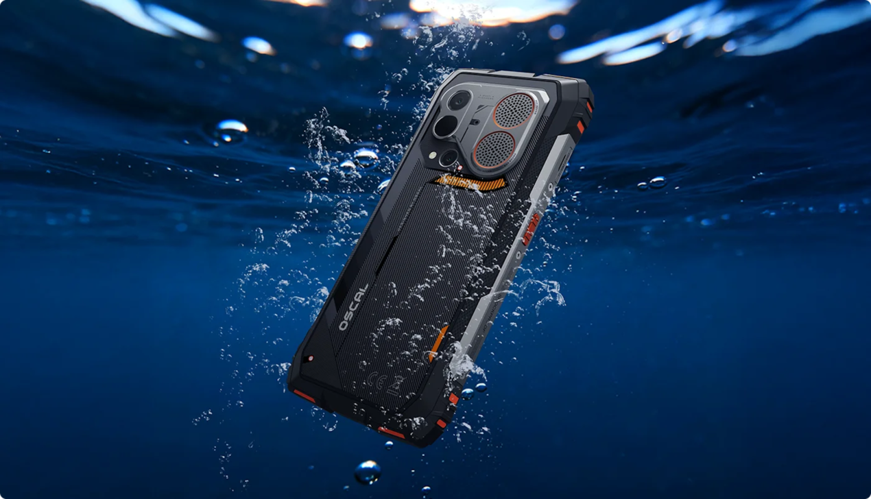 10.000 mAh, termocamera, torcia LED e super resistenza: OSCAL PILOT 6 da non perdere in offerta con coupon