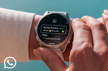 WhatsApp arriva sugli smartwatch Garmin: ora si può rispondere ai messaggi direttamente dal polso