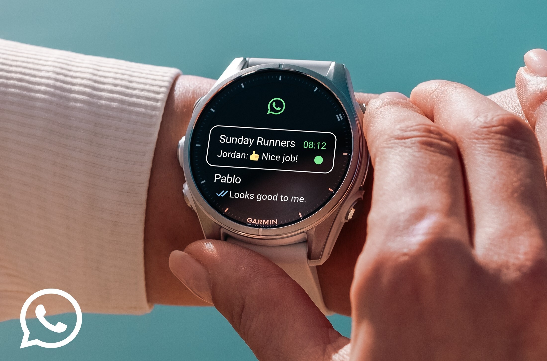 garmin whatsapp