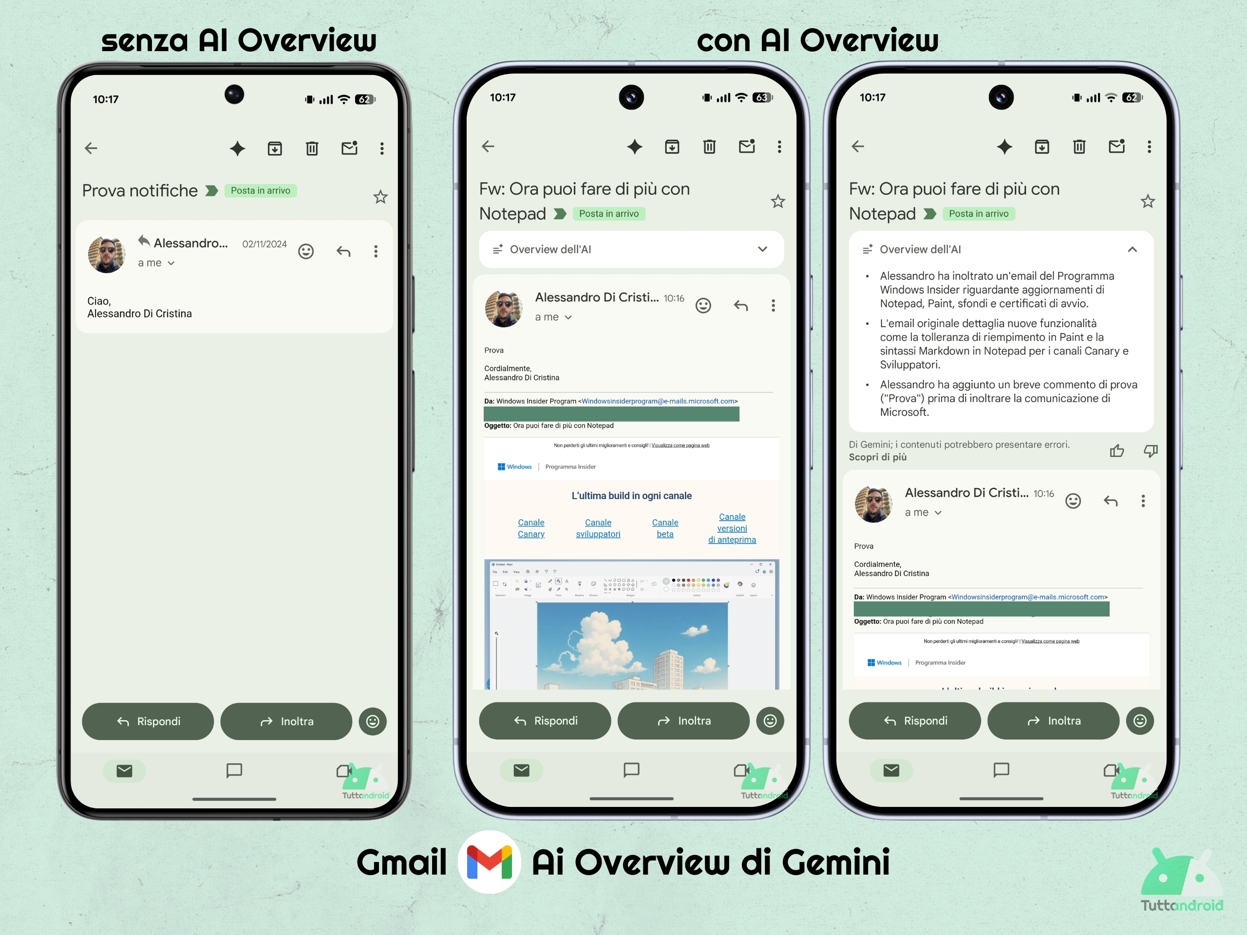 Gmail v2026.02.23 - AI Overview di Gemini