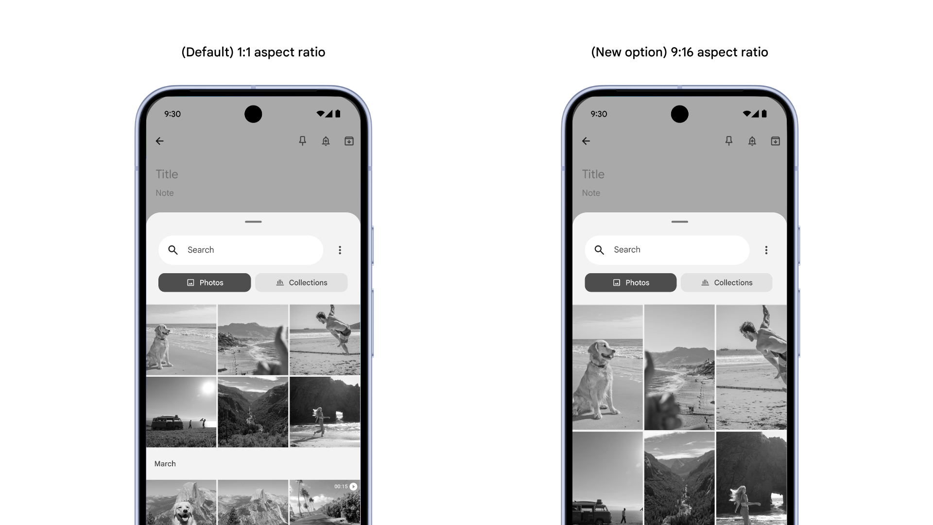 Google - Android 17 - Beta 3 - Novità selettore foto