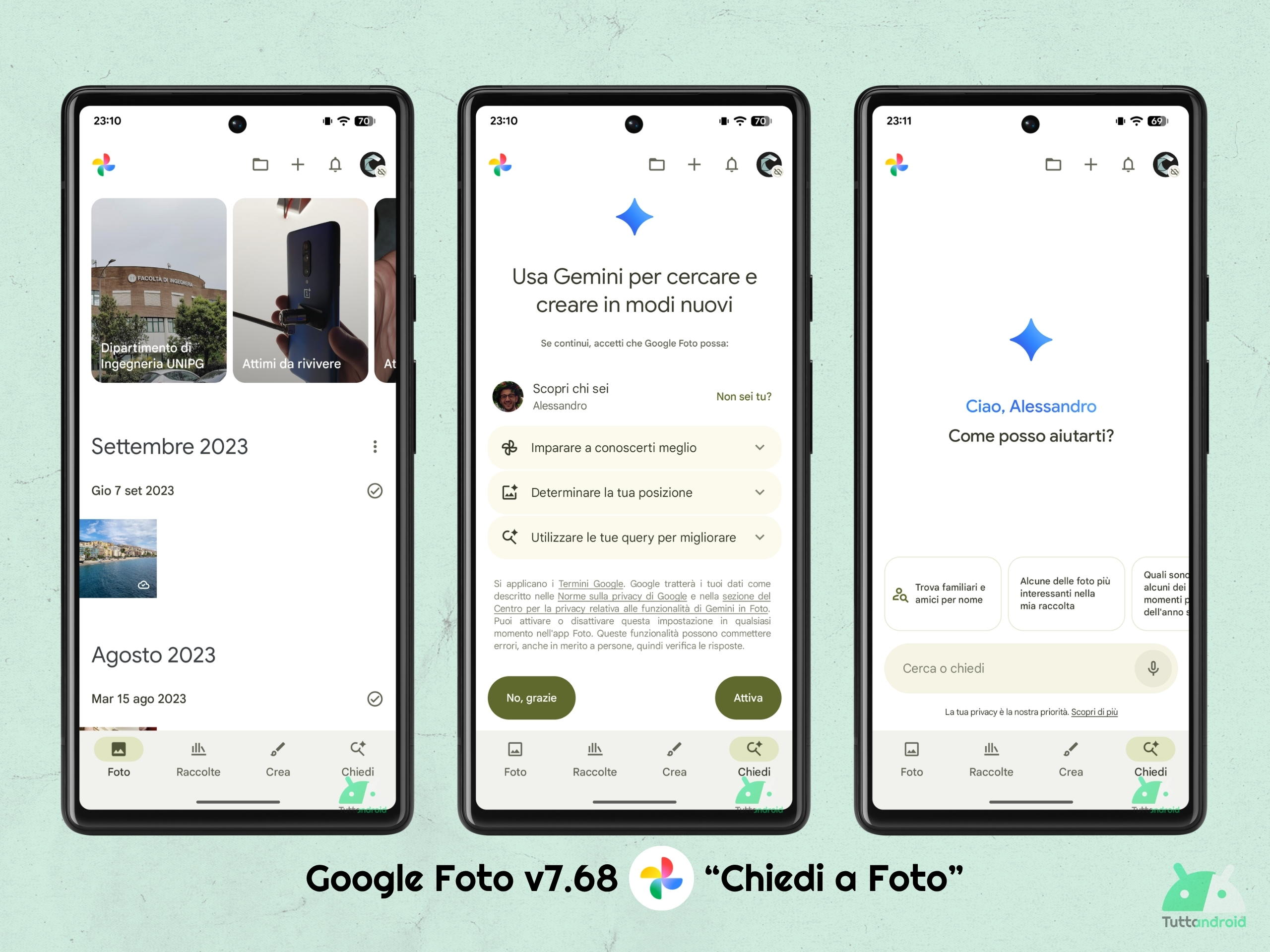 Google Foto v7.68 - Chiedi a Foto con Gemini
