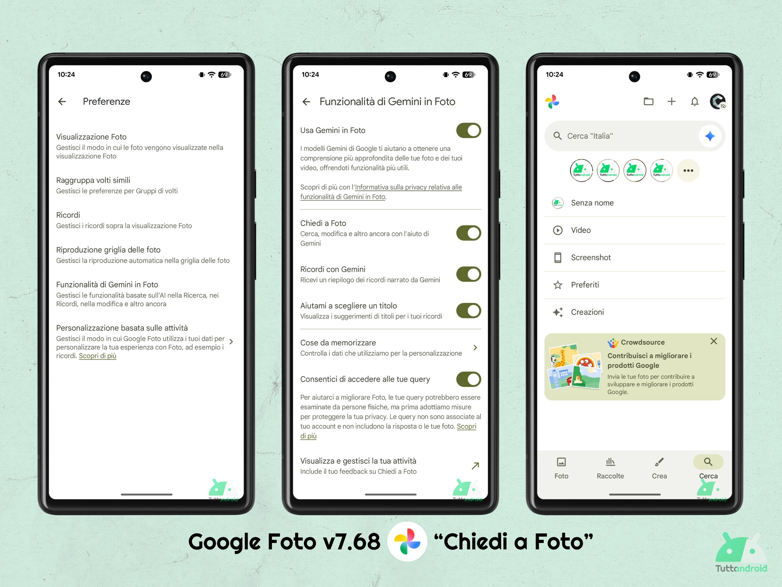 Google Foto v7.68 - Chiedi a Foto con Gemini