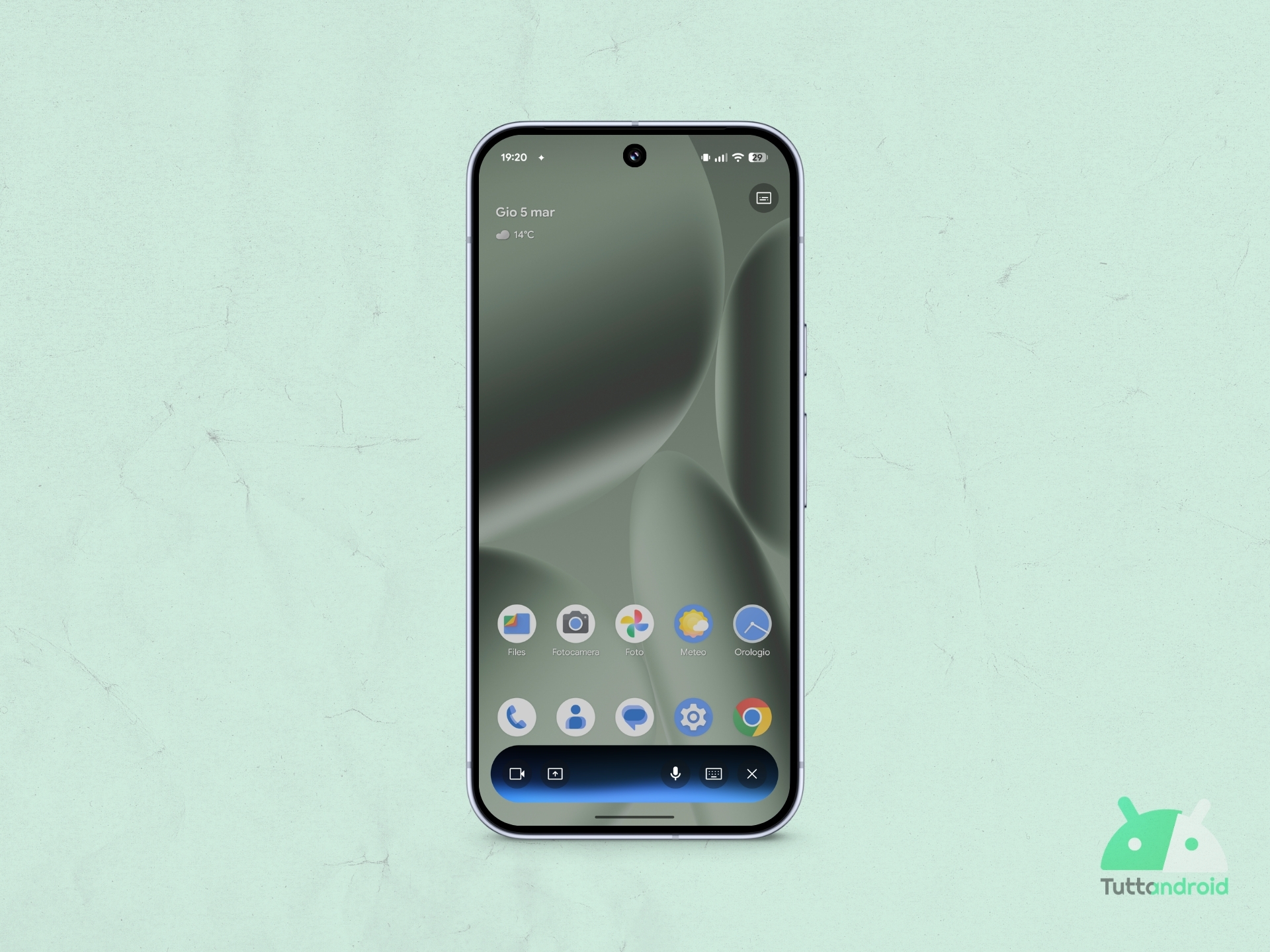 Google Gemini Live - overlay compatto marzo 2026 - Visual Hero tta