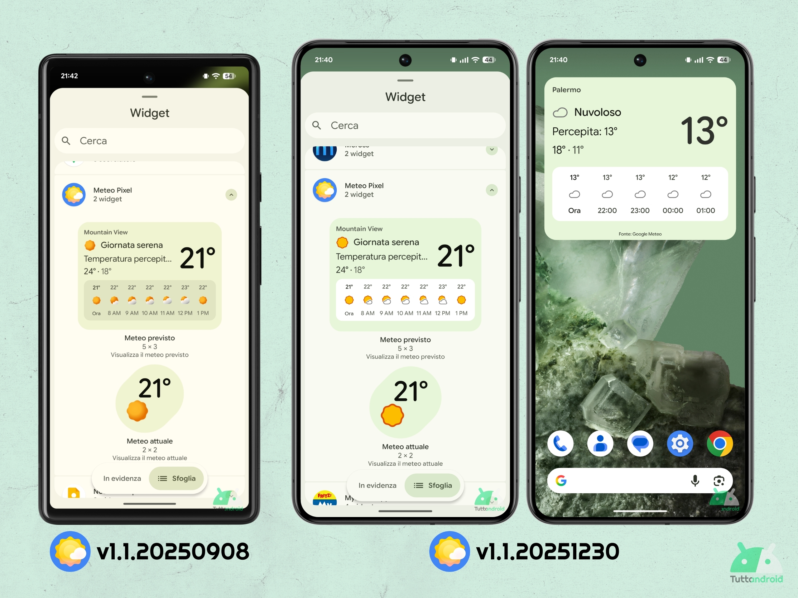 Google Meteo Pixel v1.1.20251230 - Icone meteo accessibili