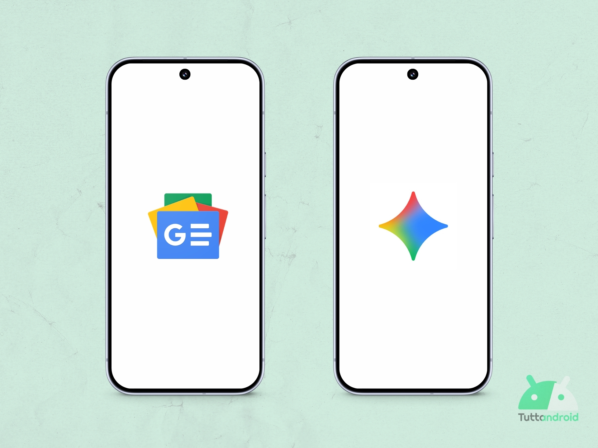 Google News e App Gemini - Logo Hero