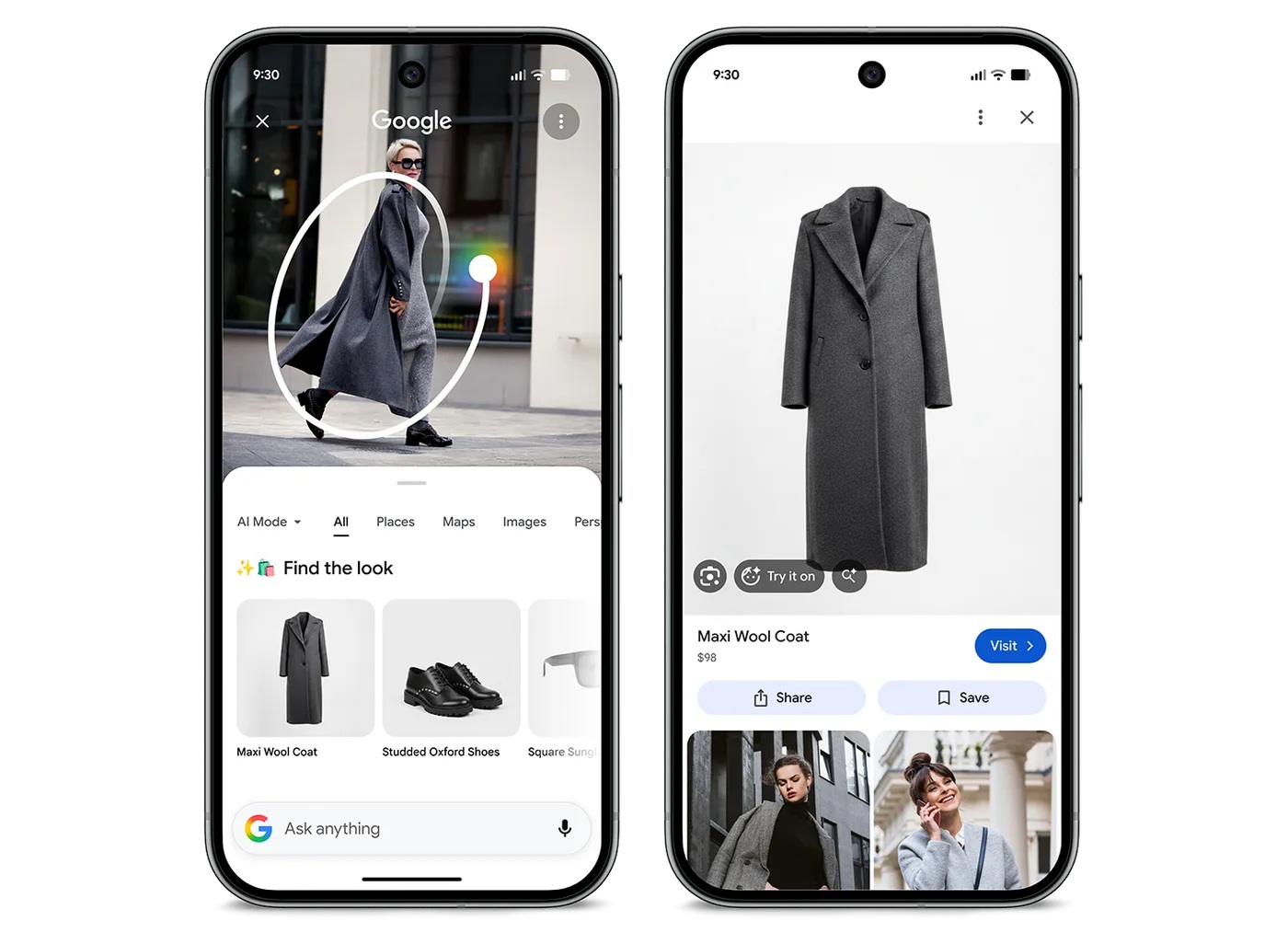Google Pixel Drop di marzo 2026 - Cerchia e cerca